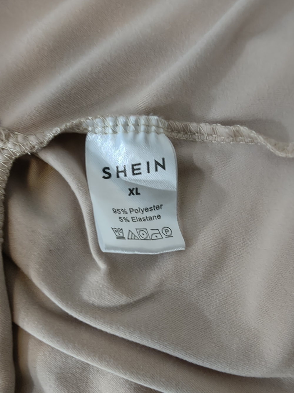 SHEIN Women's Beige Casual Dress